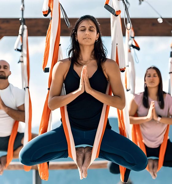 Aerial Yoga And Its Surprising Benefits